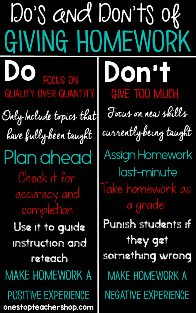 10 reasons why we shouldn have homework