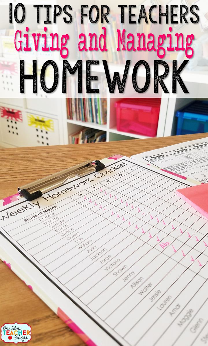 Free homework site for teachers