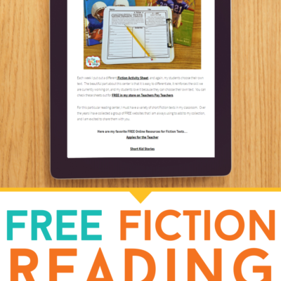 FREE Fiction Reading Websites for Kids | One Stop Teacher Shop