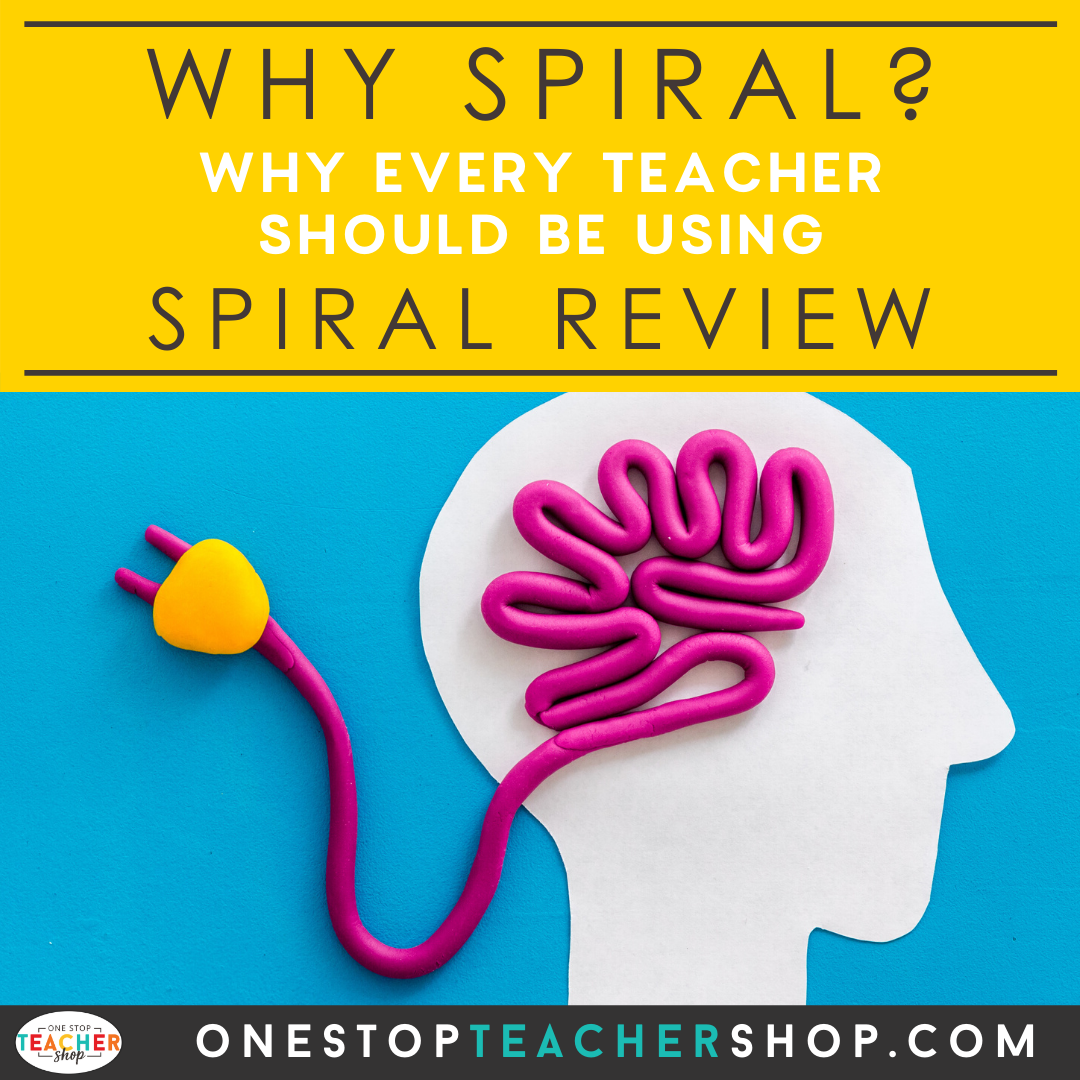 Spiral Review in the Classroom - One Stop Teacher Shop