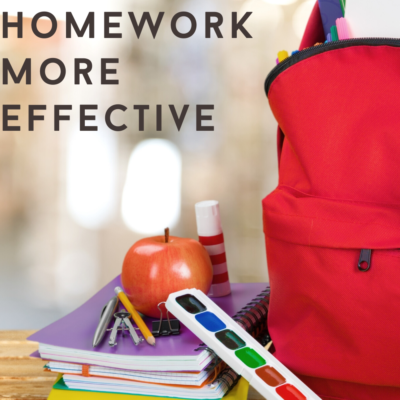 Homework: An Effective Approach | One Stop Teacher Shop