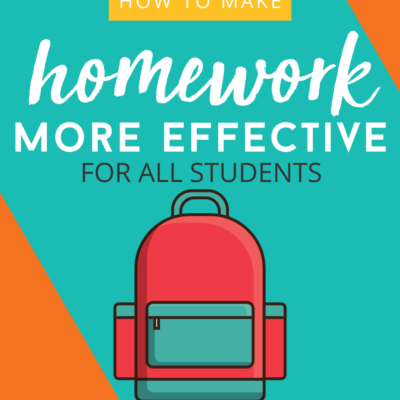 is giving homework effective