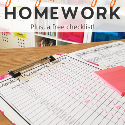 Homework tips for parents handout image