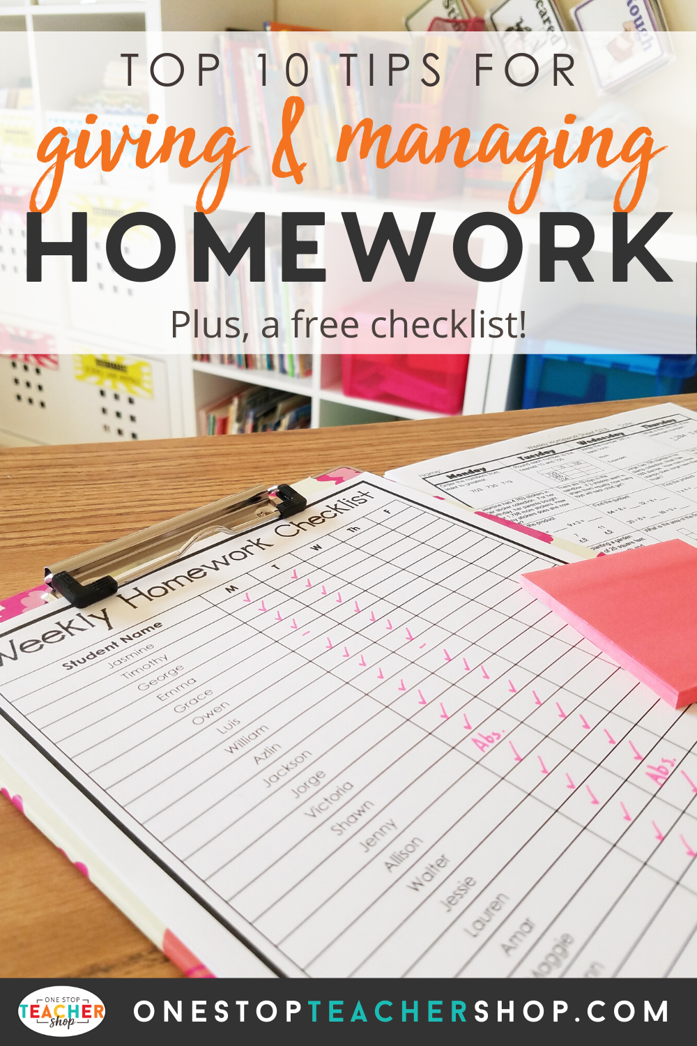 tips to get homework done