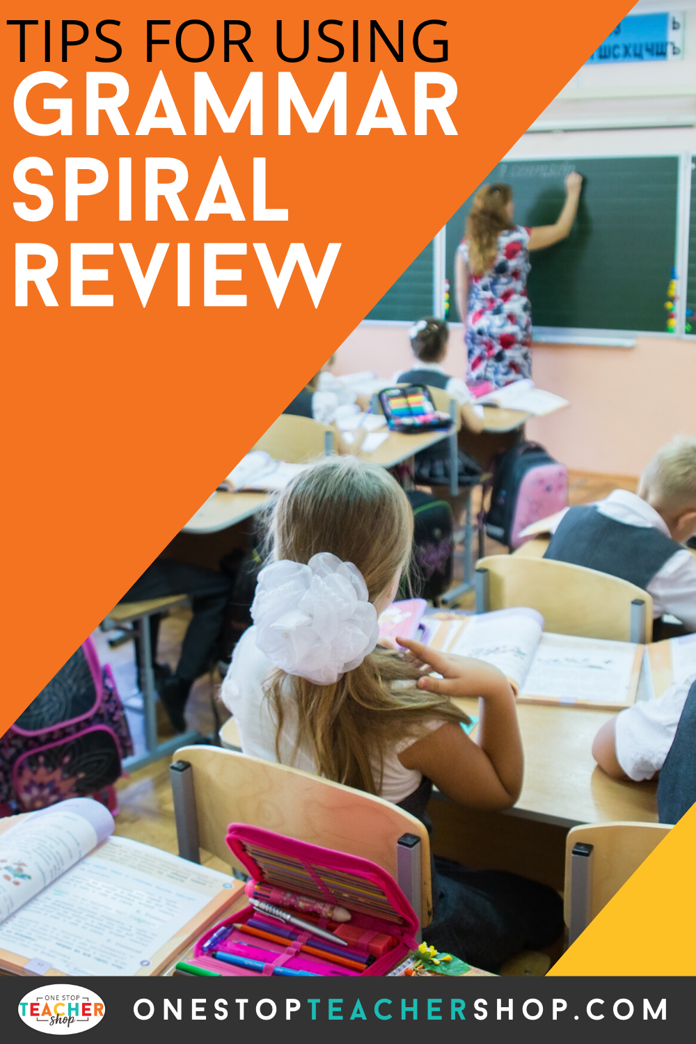 Tips For Using Grammar Spiral Review One Stop Teacher Shop