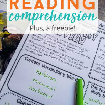 5 Ways to Increase Reading Comprehension | One Stop Teacher Shop