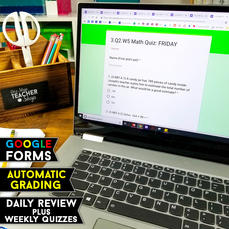 Creating math assignments in google classroom image