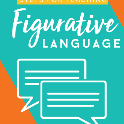 4 Steps for Teaching Figurative Language | One Stop Teacher Shop