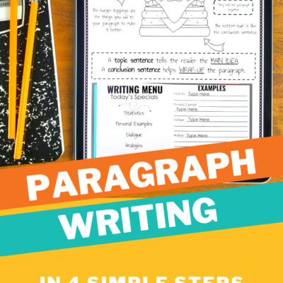 How to Teach Paragraph Writing: Paragraph Structure