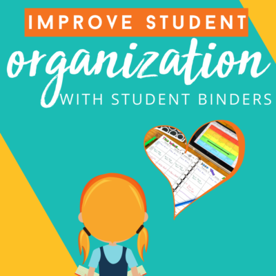 Student Binders: Improve Student Organization | One Stop Teacher Shop