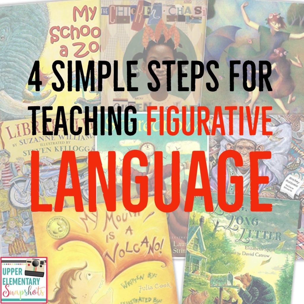 4 Steps for Teaching Figurative Language | One Stop Teacher Shop