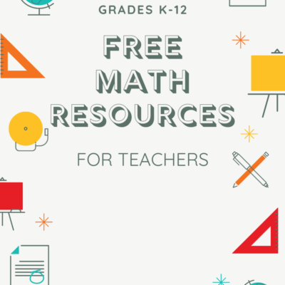 FREE Math Resources for Teachers | One Stop Teacher Shop