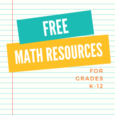 FREE Math Resources for Teachers | One Stop Teacher Shop