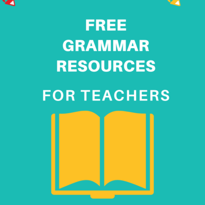 FREE Grammar Resources for Teachers | One Stop Teacher Shop