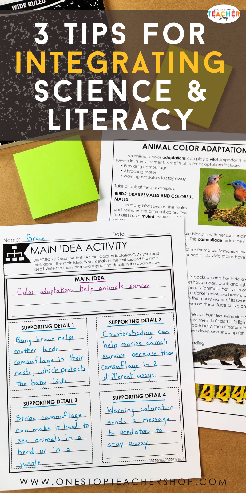 3 Tips For Integrating Science And Literacy